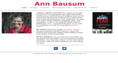 Desktop Screenshot of annbausum.com